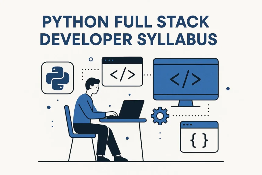 python full stack developer syllabus