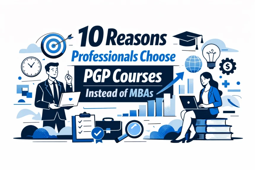 10 reasons professional choose PGP course istaed of MBA