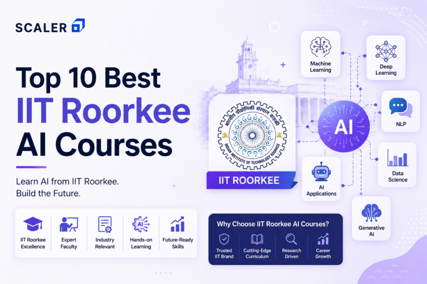 top 10 iit roorkee ai course