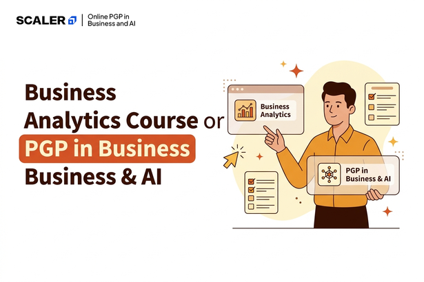 pgp in business and ai vs business analytics course