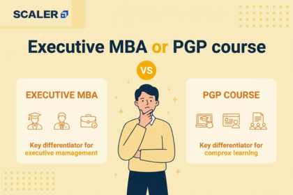 executive mba or pgp course