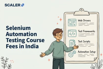 selenuim automation testing course fees in india