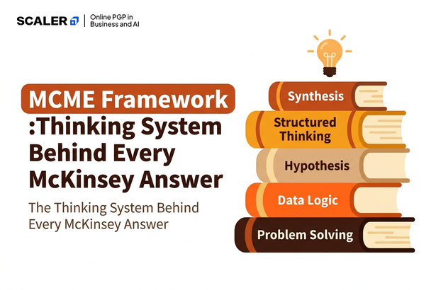 mcme framework : the thinking system behing every mckinsy answer
